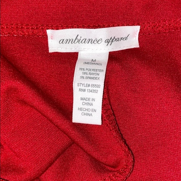 Red mini skirt Twirl A line ruffle circle skater bright solid basics high waist - Picture 4 of 6